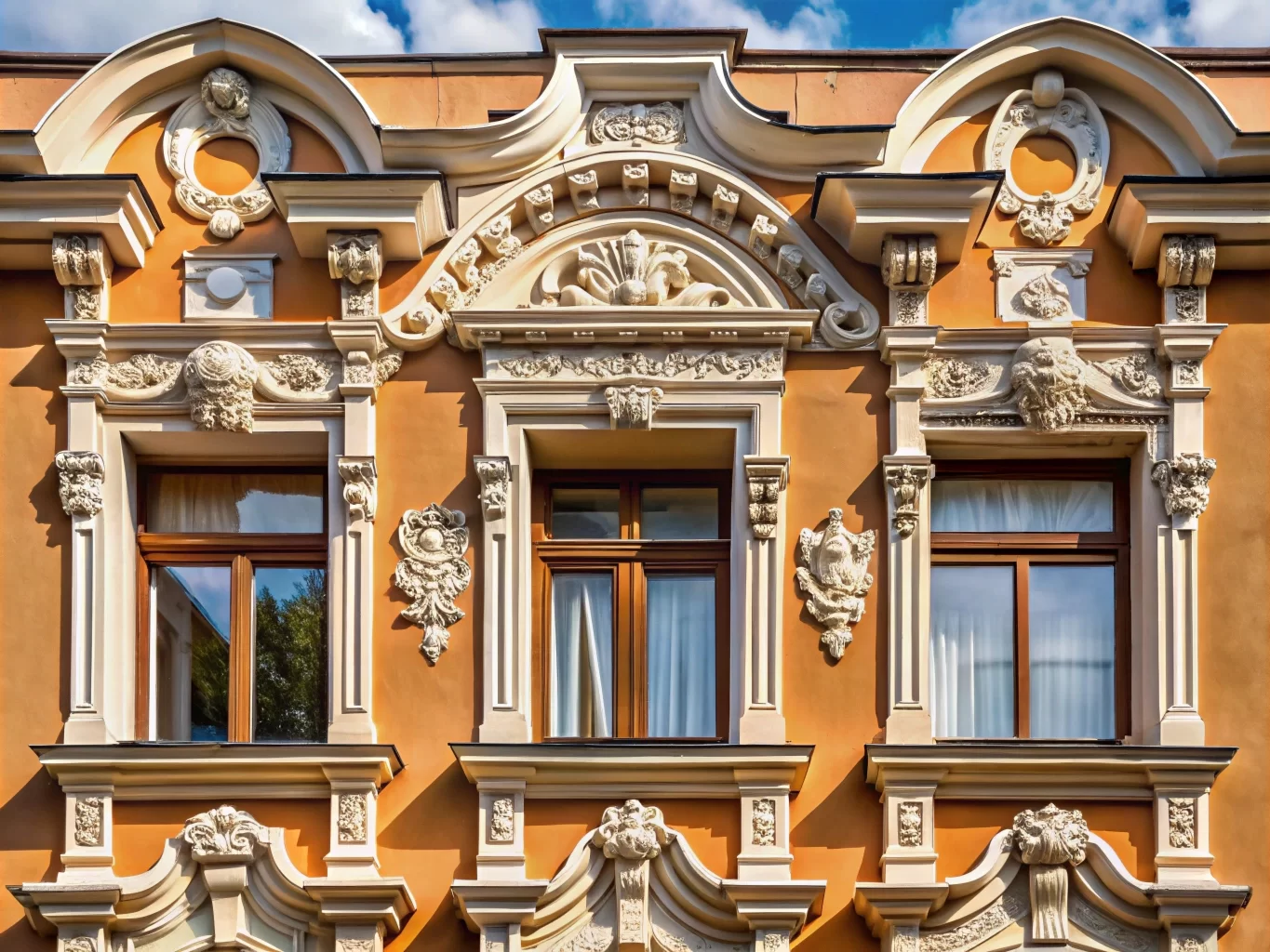 Изделия из лепнины для фасада+pinterest